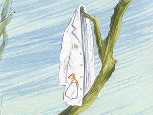 july AOL health how docs die doctor's coat