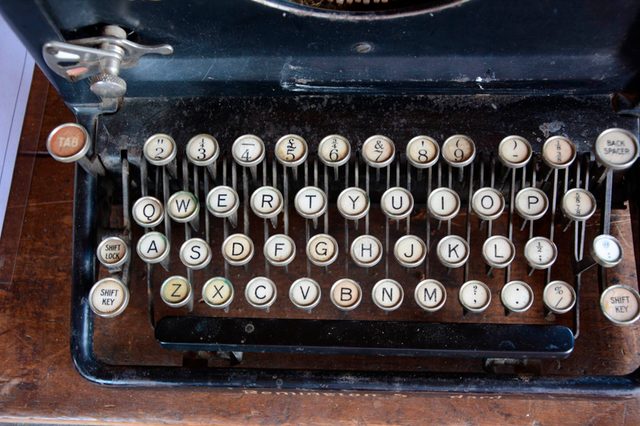 04-typewriter-These 29 Things 2000s Kids Will Never Understand Will Make You Feel Old as Heck_661317670-Linz-Gutsell