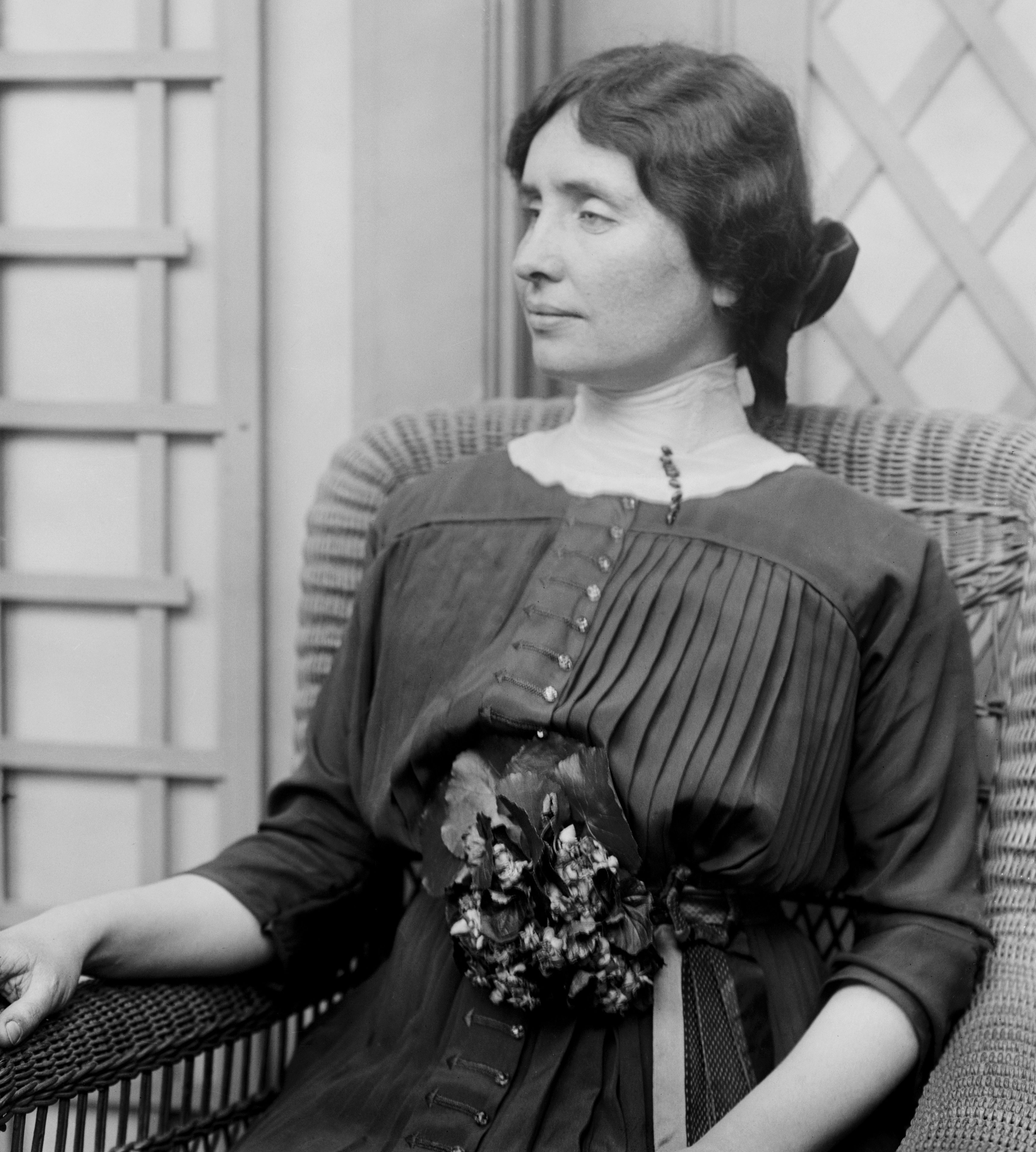 Mandatory Credit: Photo by Glasshouse Images/Shutterstock (5794154a) Helen Keller, Portrait, Bain News Service, circa 1913 VARIOUS