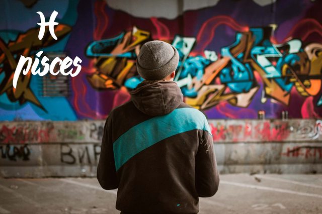 pisces-graffiti