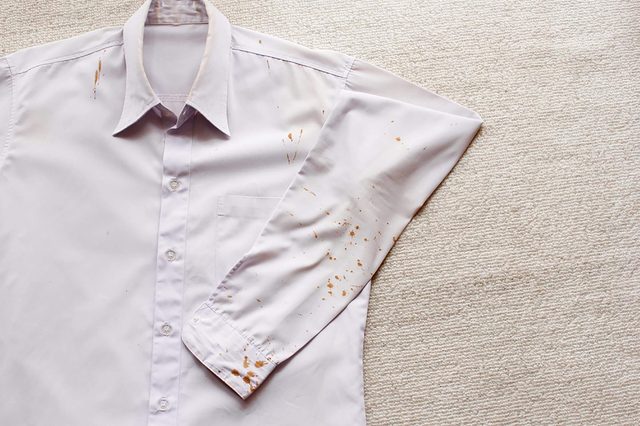 stained-shirt