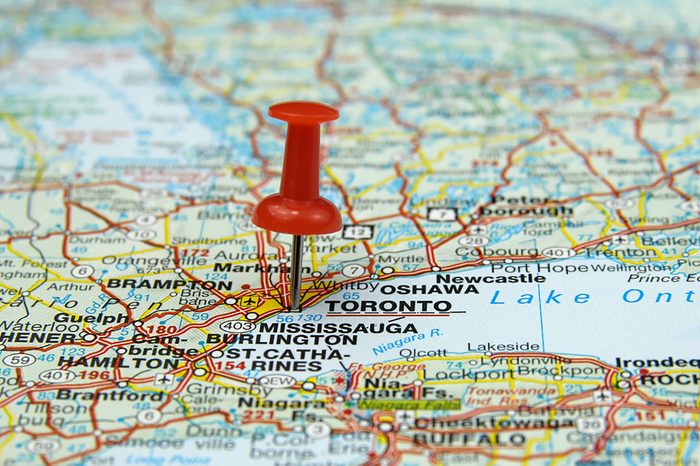 Toronto-map