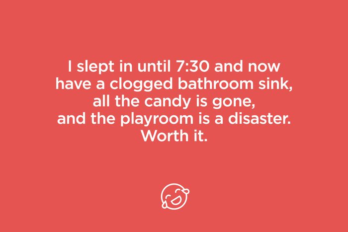 i slept in until 7:30