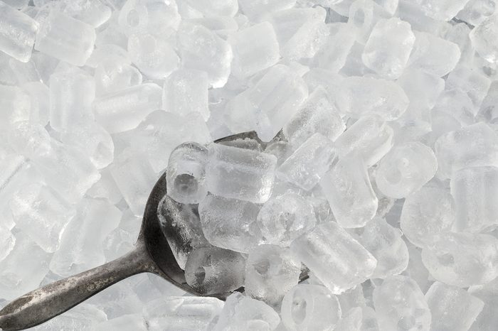 ice Tube in the bucket