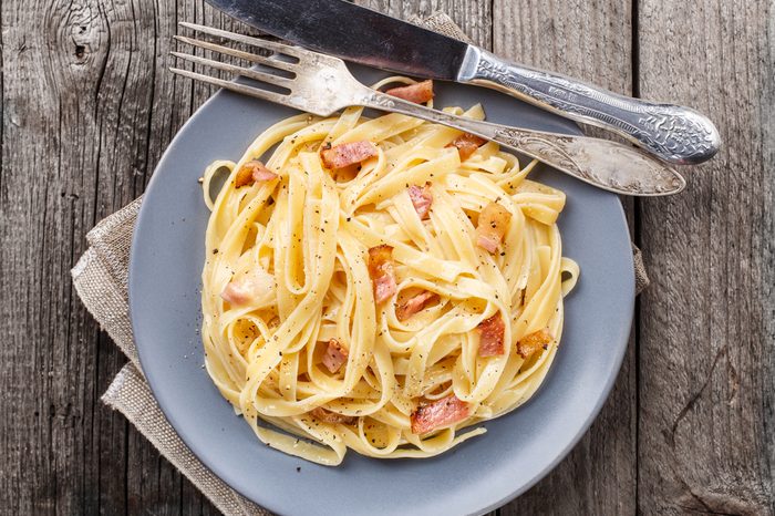 Pasta carbonara