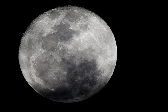 Full Moon / A full moon is the lunar phase that occurs when the Moon is completely illuminated as seen from Earth.
