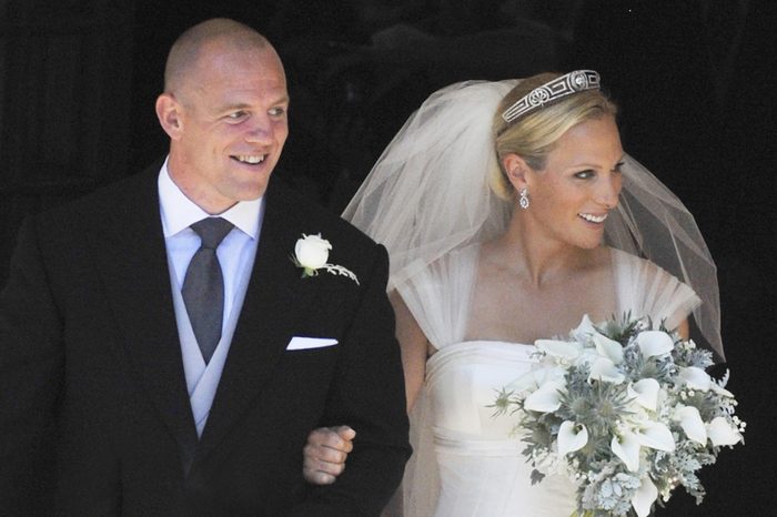 The wedding of Zara Phillips and Mike Tindall, Canongate Kirk, Edinburgh, Scotland, Britain - 30 Jul 2011