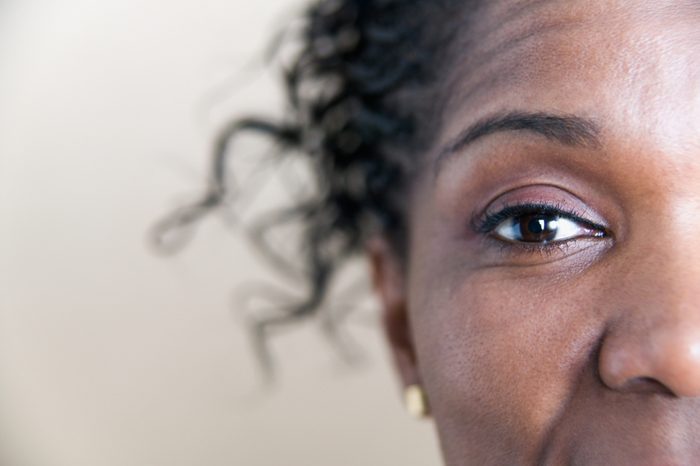 Close up portrait of woman