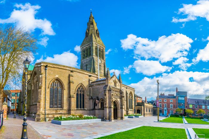 Cathedral in Leicester, England