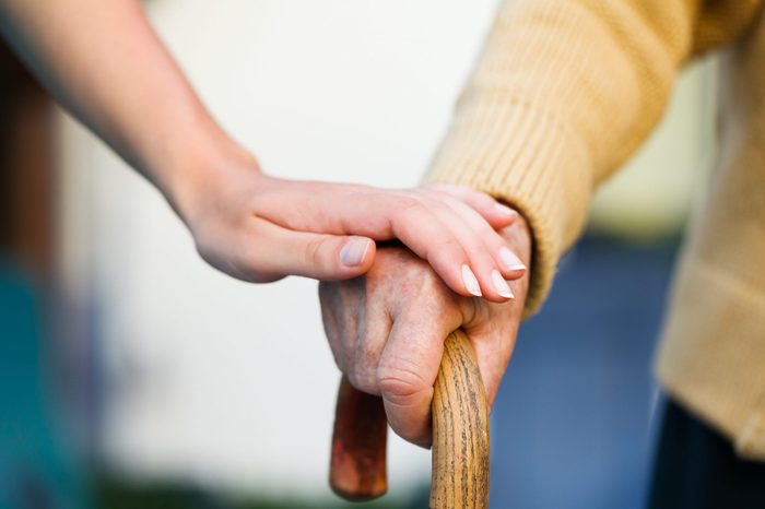 helping elderly