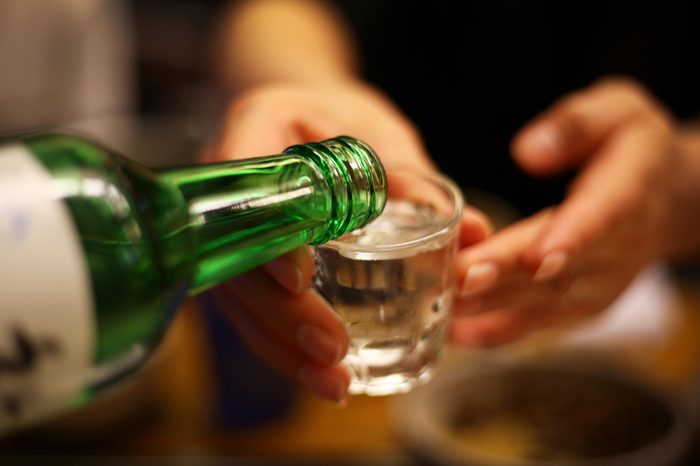 Korean alcoholic