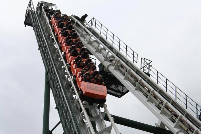 blue bayou Ragin' Cajun ride
