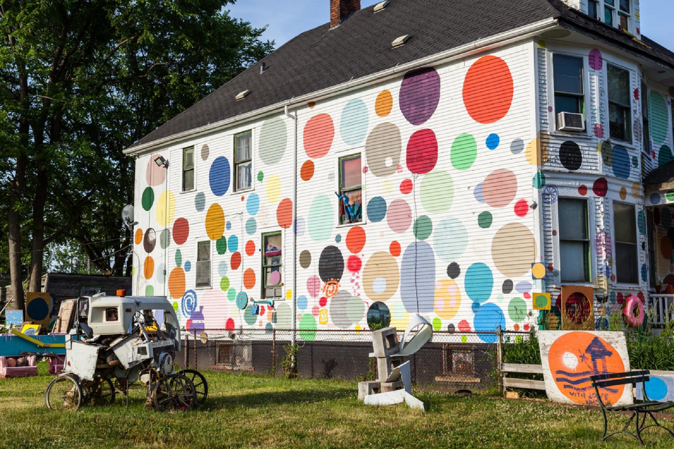The Heidelberg Project hidden gem in Detroit Michigan
