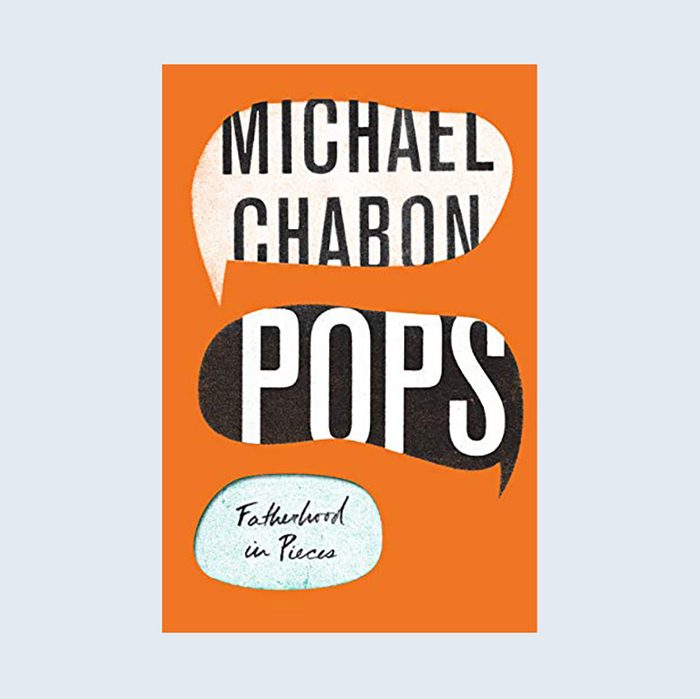 Book cover displays three text-filled speech bubbles on an orange background: 