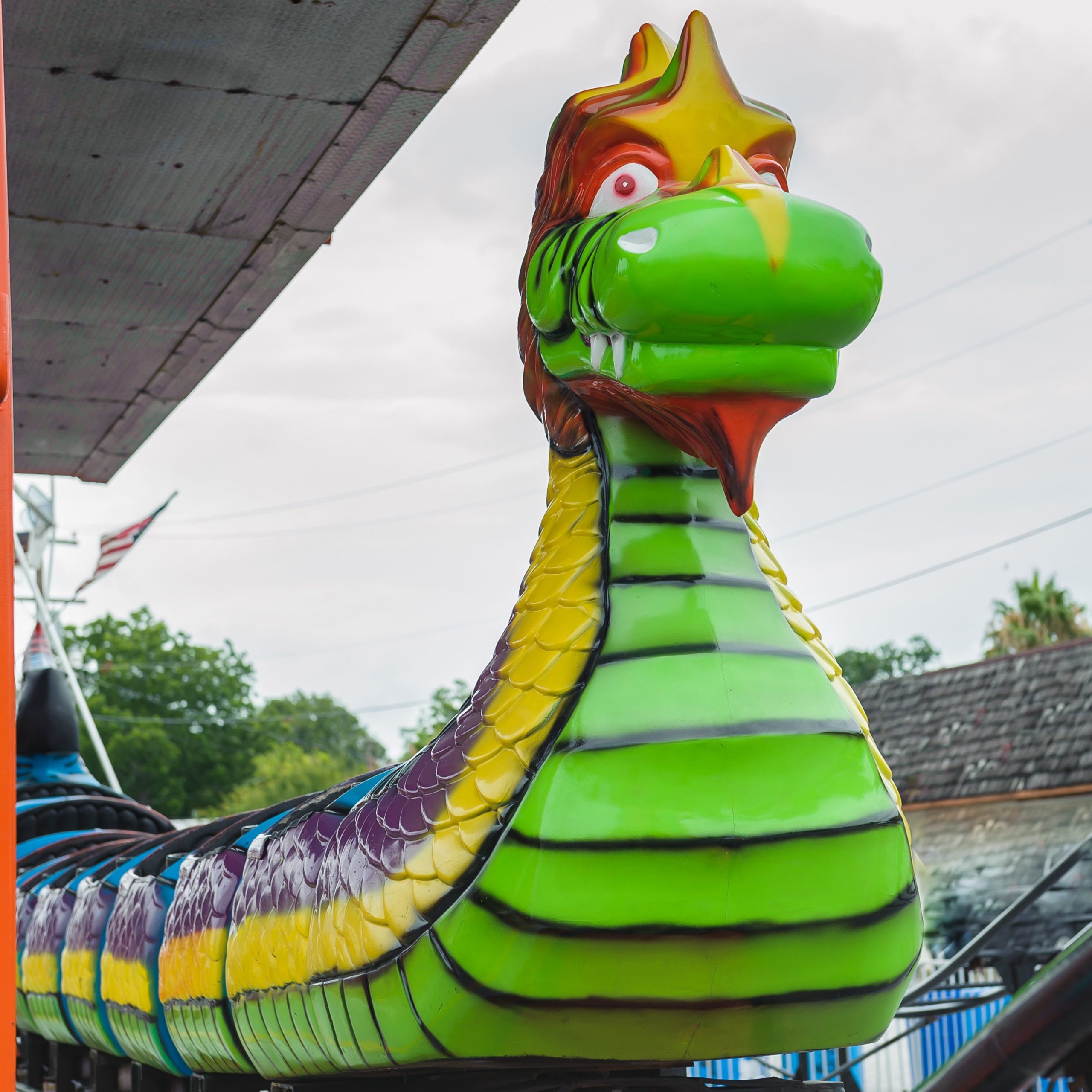 The Dragon Wagon roller