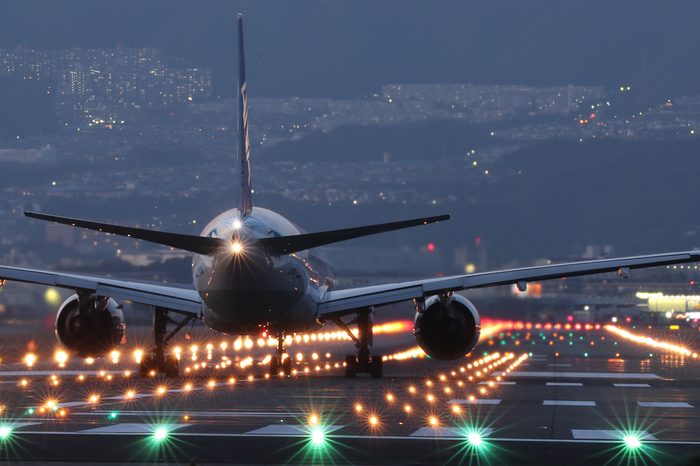 take off at night