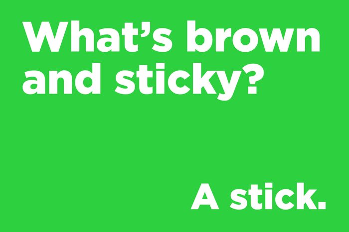 brown and sticky
