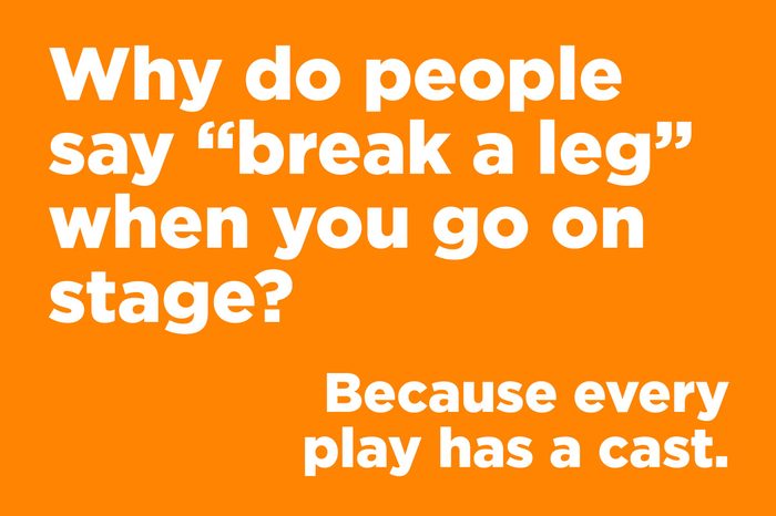 break a leg