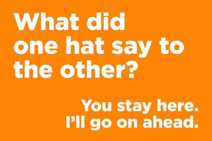 one hat