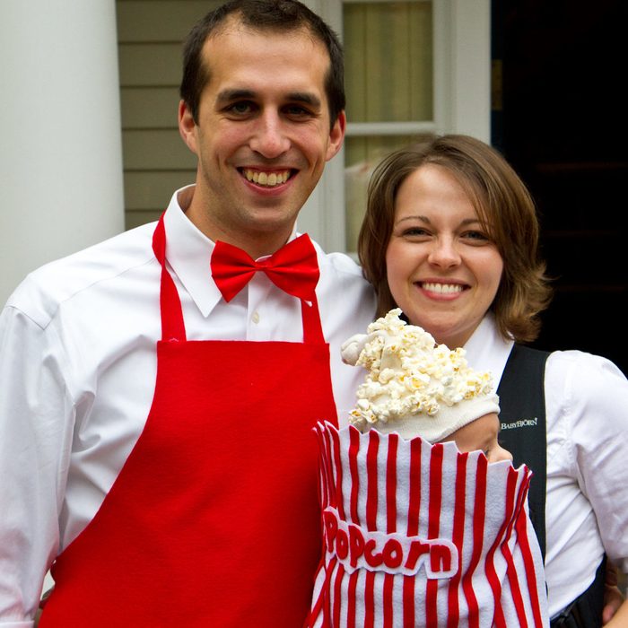 Popcorn Vendors Family Costume