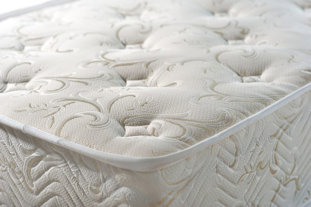 mattress texture tissue jacquard on a white background
