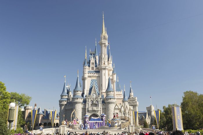 VARIOUS Cinderella Castle in the Magic Kingdom, Walt Disney World Resort
