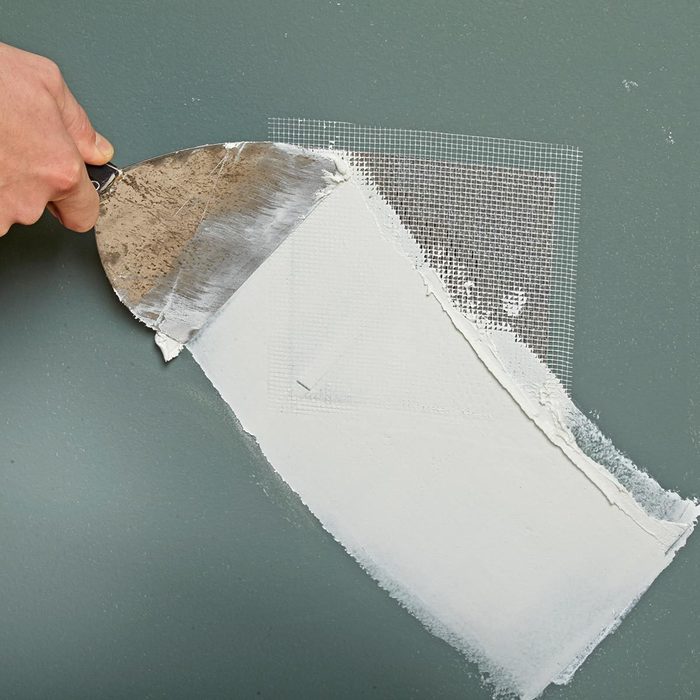 patching a wall