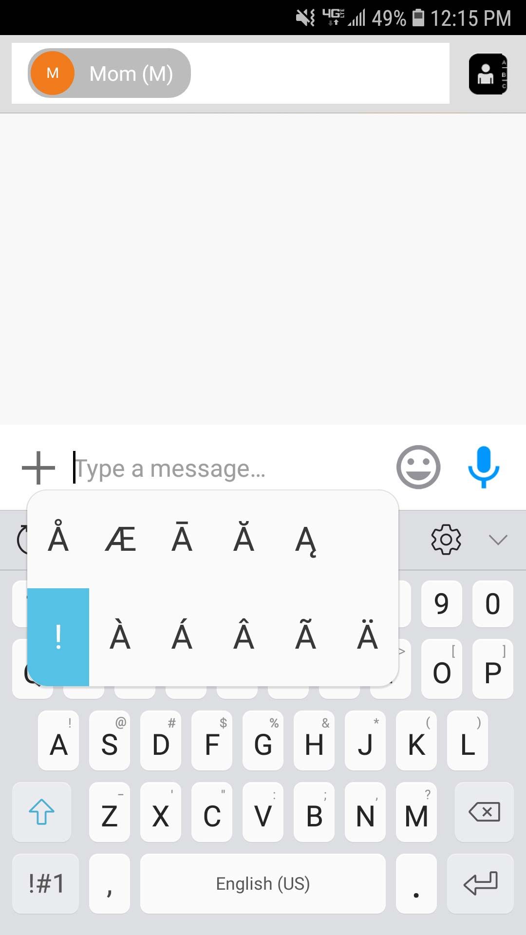 access hidden symbols
