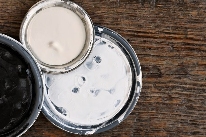 Three Old Paint Can Lids