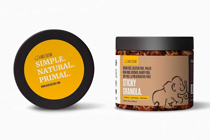 sticky granola