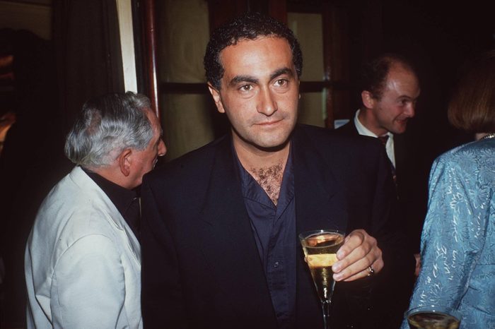 DENIS SELINGER WEDDING PARTY AT LANGANS RESTAURANT IN LONDON, BRITAIN - 1988