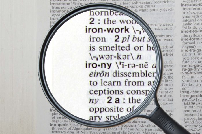 irony