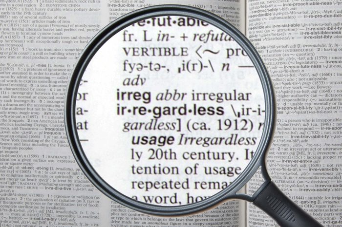 irregardless