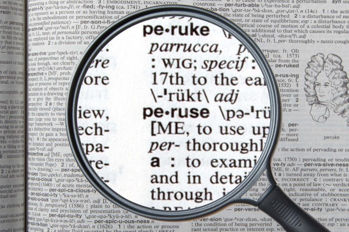 peruse