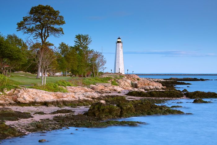 Five Mile Point - New Haven Lighthouse. CT