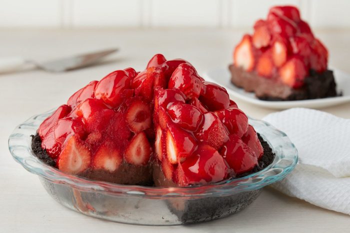 glass pie baking plate