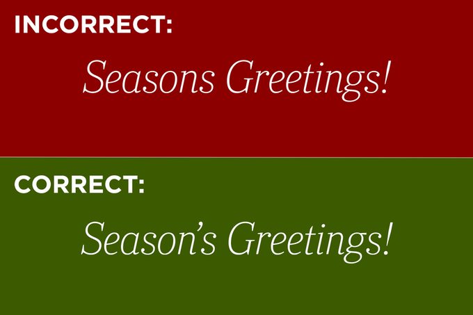 Season's Greetings