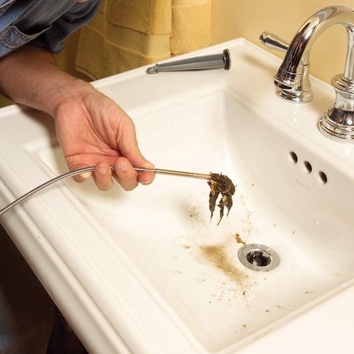 unclog claw drain