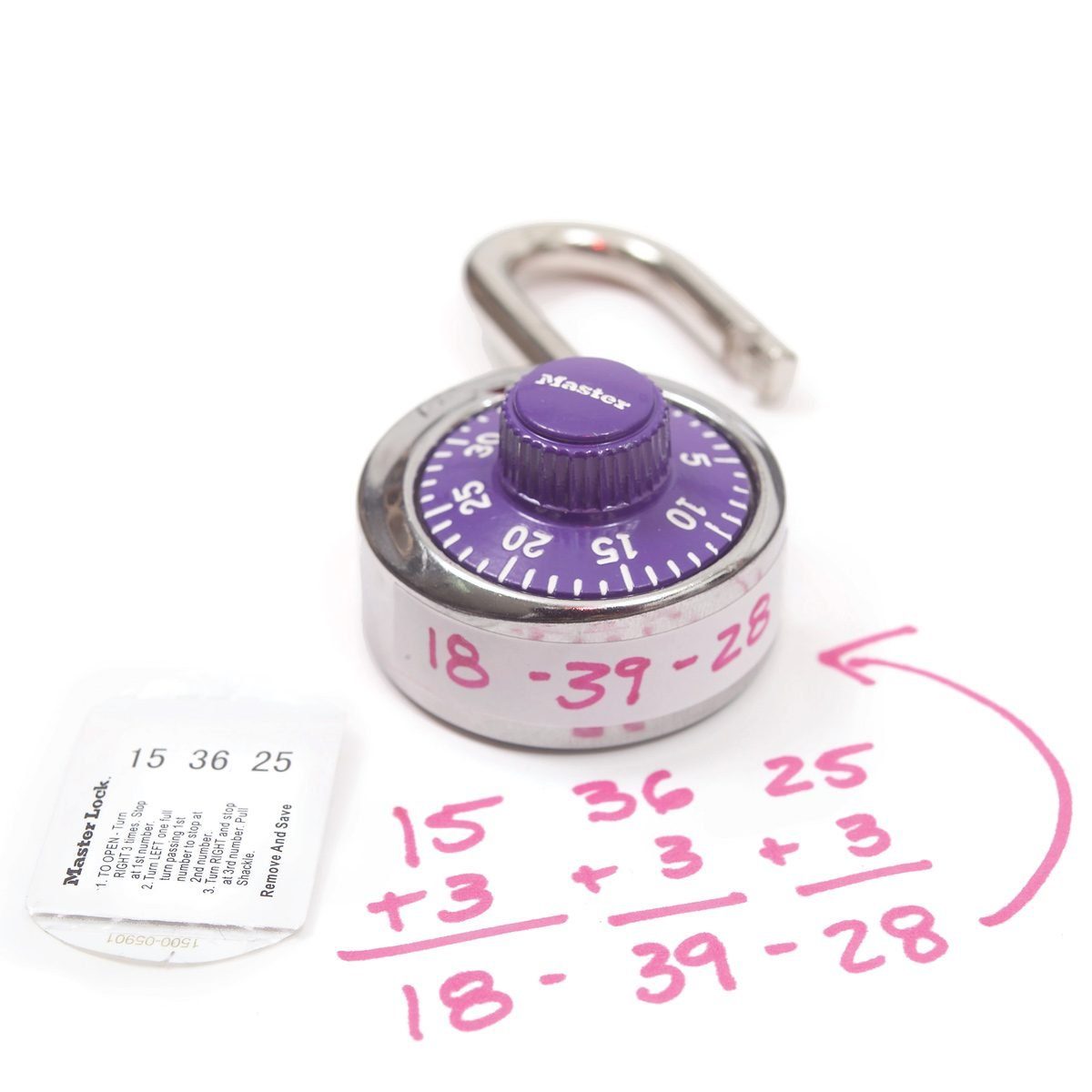 secret lock code