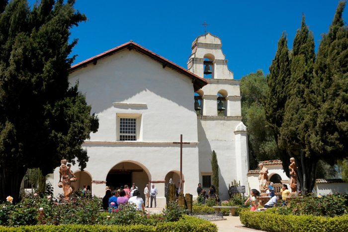 Old Mission San Juan Bautista church