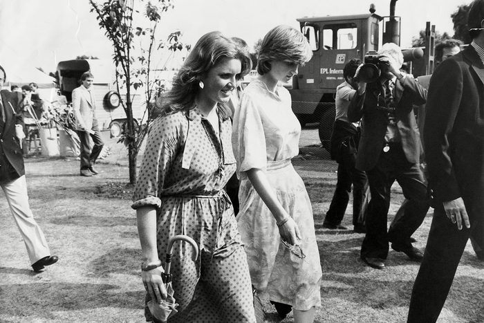 Sarah Ferguson and Princess Diana