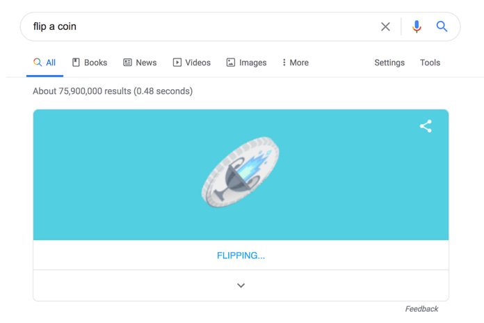 Google: Coin Flip