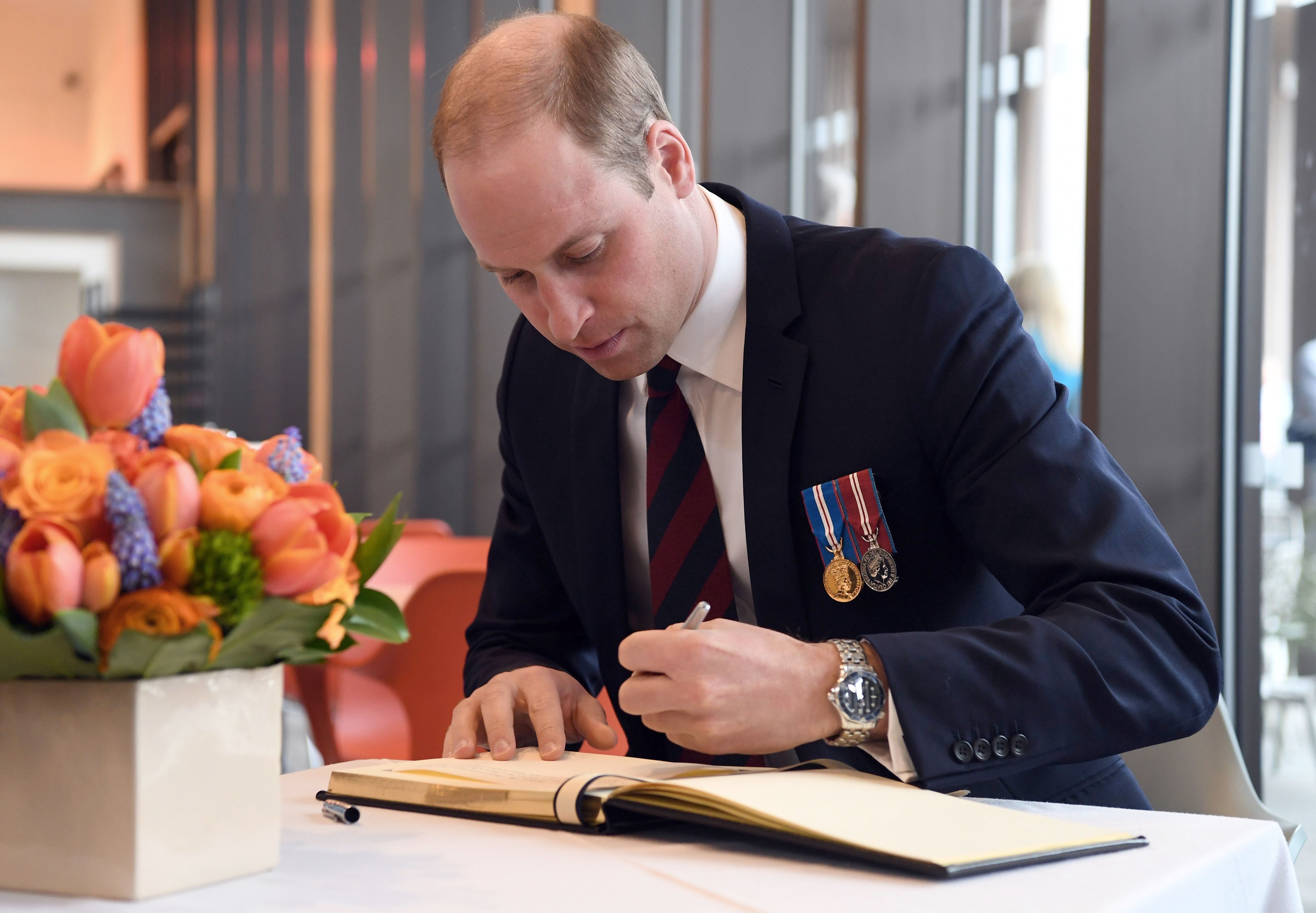 Opening of the Remembrance Centre at the National Memorial Arboretum, Staffordshire, UK - 29 Mar 2017