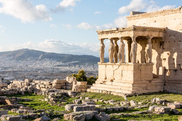 The Porch Of The Caryatids