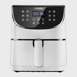 Air fryer displaying 