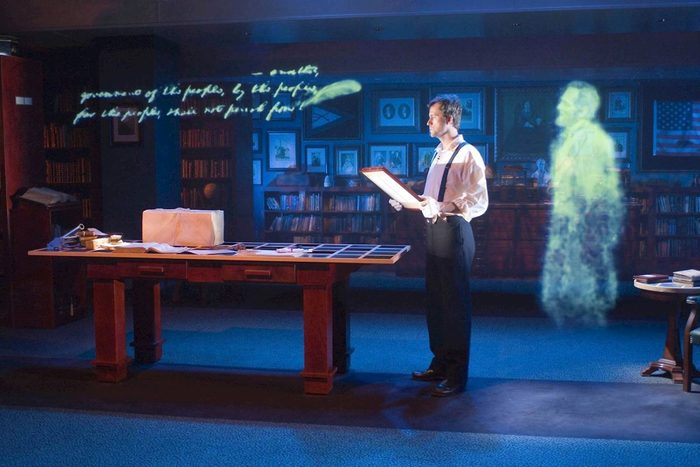 Ghost at Abraham Lincoln Museum And Library