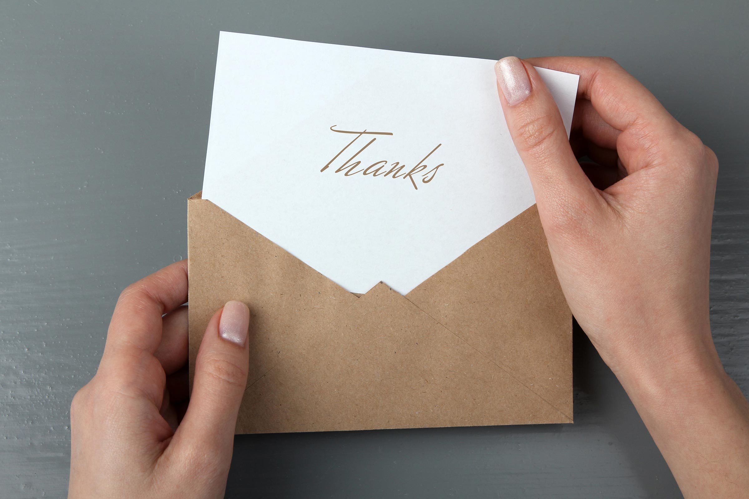 8 Times When You Really Need to Write Thank-You Notes