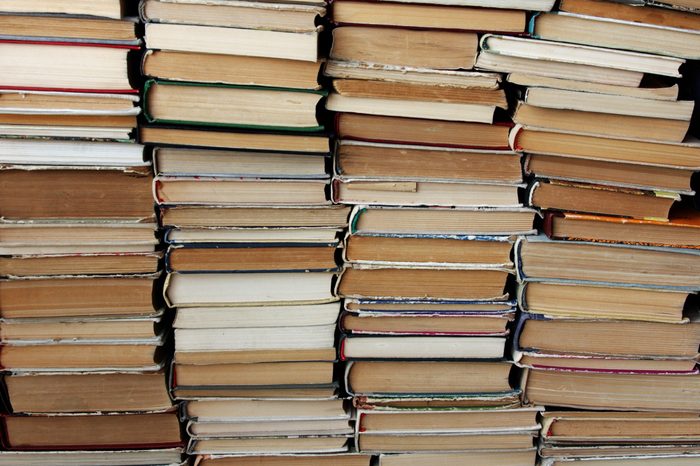 stack of books