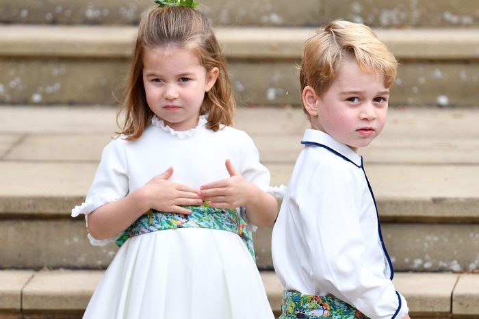Princess Charlotte and Prince George