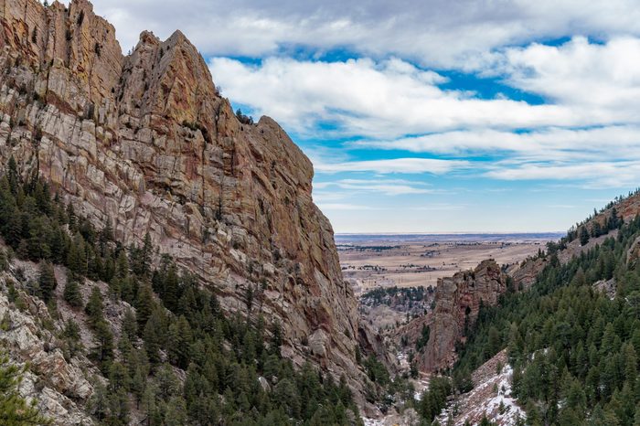 Sunset In Eldorado Canyon State Park